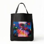 Antelope Curiosity - colourful art Canvas Bags