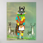 "Antelope" kachina print
