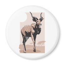 Antelope Refrigerator Magnet