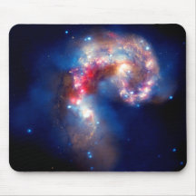 Antennae Galaxies Colliding Mousemat