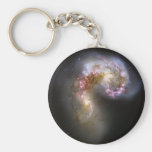 Antennae Galaxies Key Chain