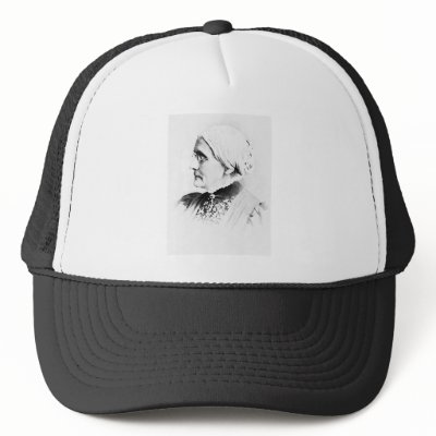 Anthony ~ Susan B. Woman Suffrage Leader Trucker Hats by fotoshoppe