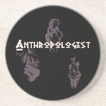 Anthropologist with Prehistoric Venus Goddess