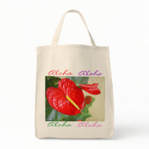 Anthurium Tote Bag