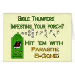 Anti-Bible Thumpers Cards