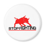 Anti Bullfighting Fridge Magnets
