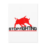 Anti Bullfighting Post Card