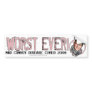 Anti-Bush Bumper Sticker 