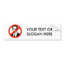 ANTI-CANTOR BUMPER STICKER