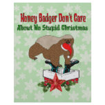 Anti-Christmas Honey Badger flyers