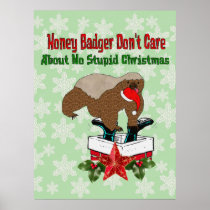 Anti-Christmas Honey Badger