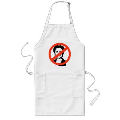 ANTI-CLINTON / ANTI-Hillary Clinton Apron by ElectionGear