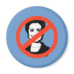 ANTI-CLINTON / ANTI-Hillary Clinton magnets