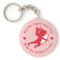 Anti Cupid Gear Keychains