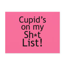 Anti Cupid Gifts Postcard