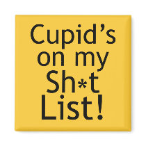 Anti Cupid Novelty Gifts Refrigerator Magnet