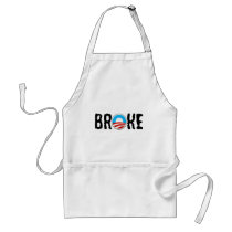 Anti debt anti Obama Apron
