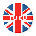 Anti EU British flag magnets