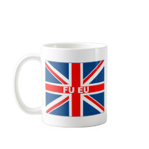 Anti EU British flag Mugs