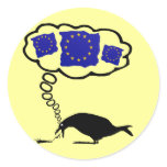 Anti EU pro independence for Britain anti Euro stickers