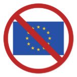 Anti EU sticker