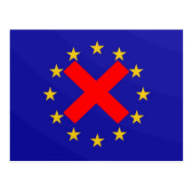 Anti European Union Post Card