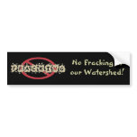 Anti Fracking Bumpersticker Bumper Sticker