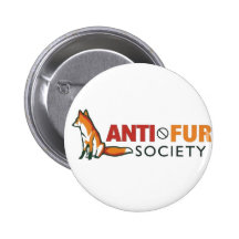 Anti-Fur Society Pins