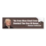 Anti Gun Control - Gun Rights bumper stickers