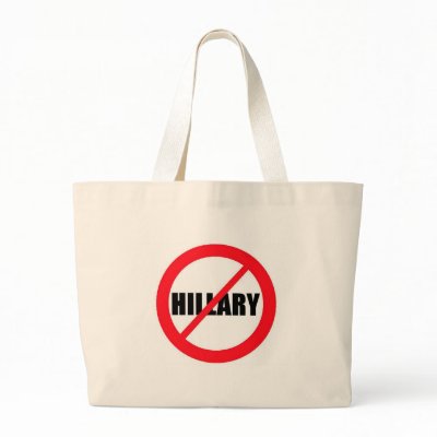 Anti-Hillary Clinton Bag by bartstshirts