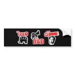Anti-Hillary Clinton Bumper Sticker