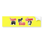 Anti-Hillary Clinton Bumper Sticker