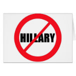 Anti-Hillary Clinton cards