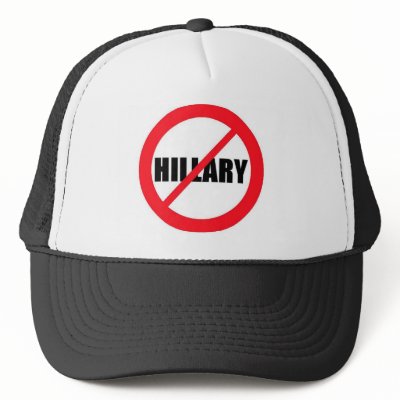 Anti-Hillary Clinton Hats by bartstshirts
