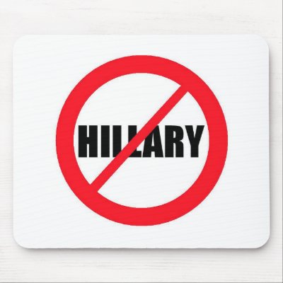 Anti-Hillary Clinton Mousepads by bartstshirts