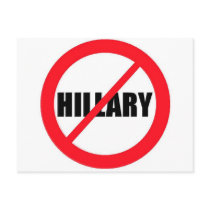 Anti-Hillary Clinton Post Cards