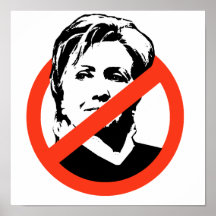 ANTI-HILLARY CLINTON  - PRINT