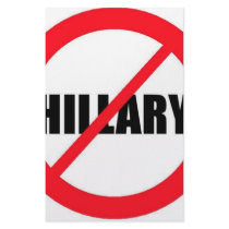 Anti-Hillary Clinton Custom Stationery