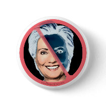 Anti-Hillary Slash Button