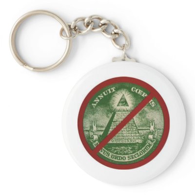 Anti Illuminati keychain by jb19780011