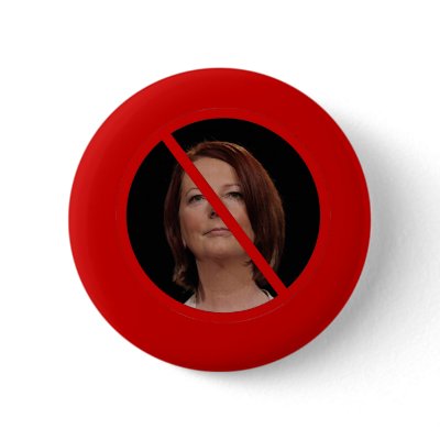 Anti Julia Gillard Buttons by super_cool