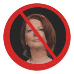 Anti Julia Gillard stickers