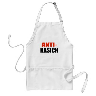ANTI-KASICH APRON by AntiPolitics