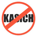 ANTI-KASICH STICKERS