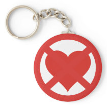 Anti Love Key Chains