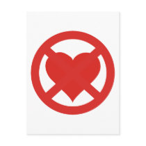 Anti Love Postcards