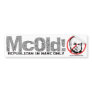 Anti-McCain Circle Bumper Sticker