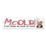 Anti-McCain Circle Bumper Stickers