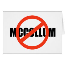 ANTI-MCCOLLUM CARDS
