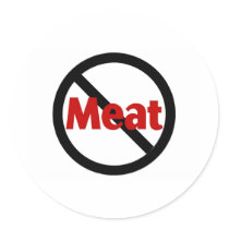 Anti Meat Stickers